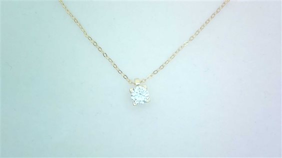 Collier Sommer Femme 9KT in Or jaune Cubic Zirconia 9K P.L. ZIRC G 0.80 G - 9K P.L. ZIRC G 0.80 G